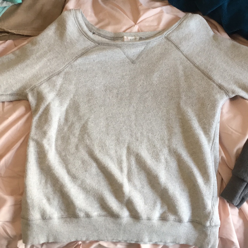 Light gray sweater